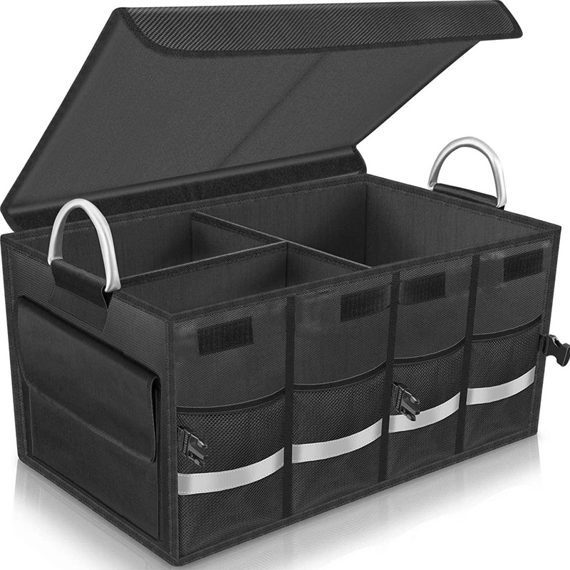 Car Trunk Organizer Foldable Storage Box - Car Trunk Organizer Box - Oxford