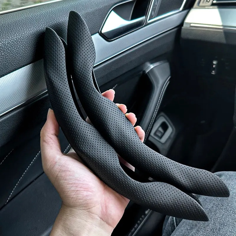Car Steering Wheel Cover Anti Slip Breathable - 2PCS Universal Round Car Steering Wheel