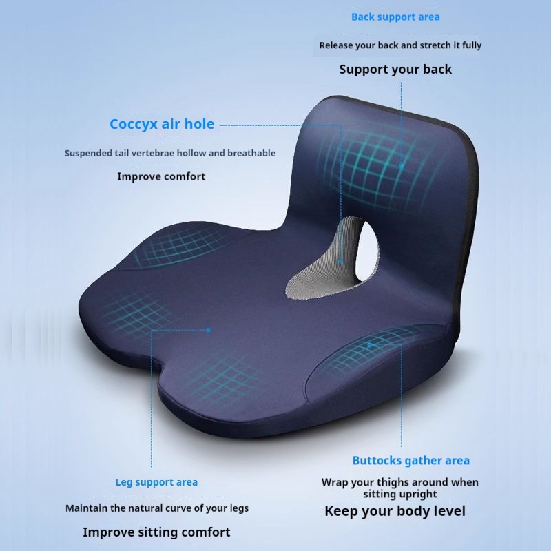Car Main Driver Seat Booster S - đánh giá và giá Memory Foam Car Neck Pillow Lumbar Support