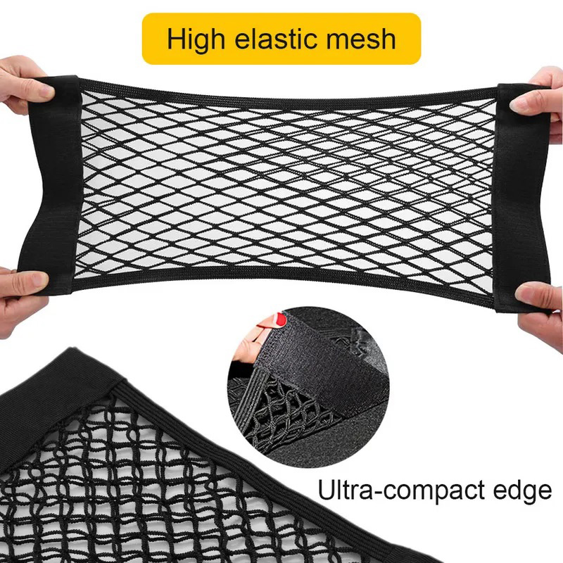 Túi lưới đựng đồ dán phía sau  - đánh giá và giá Car Trunk Organizer Foldable Storage Box