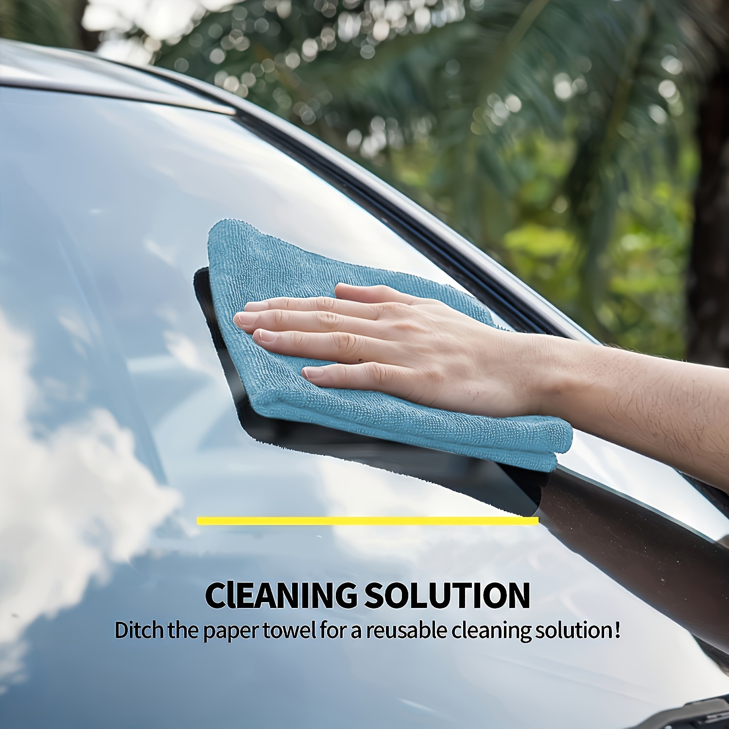 Microfiber Cleaning 40x40cm, U - đánh giá và giá Microfiber Car Drying Towel Super Absorbent