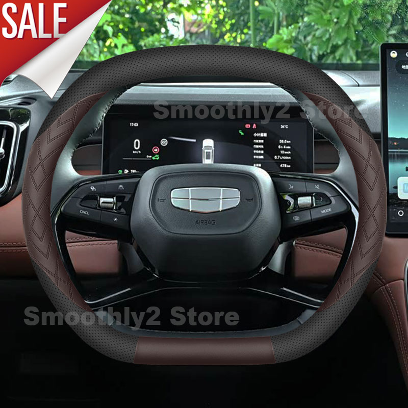 Car Leather Steering Wheel Cov - đánh giá và giá Car Steering Wheel Cover Anti Slip Breathable