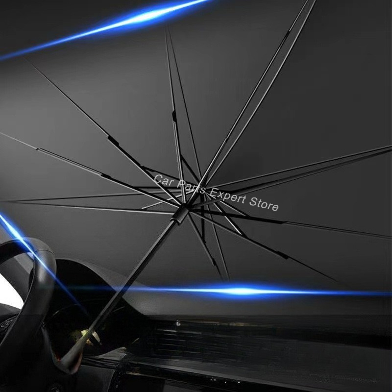 For GAC AION S V Y LX GE3 Car  - đánh giá và giá Car Sunshade Windshield Umbrella Foldable