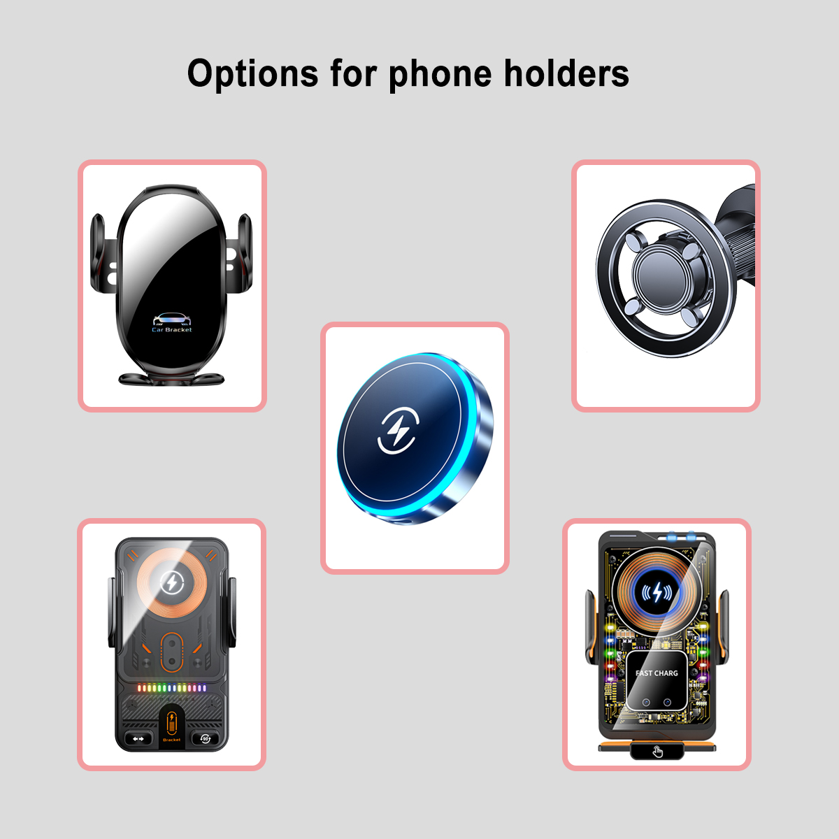 Giá đỡ điện thoại ô tô gắn khe - đánh giá và giá Magnetic Phone Holder For Car Vent