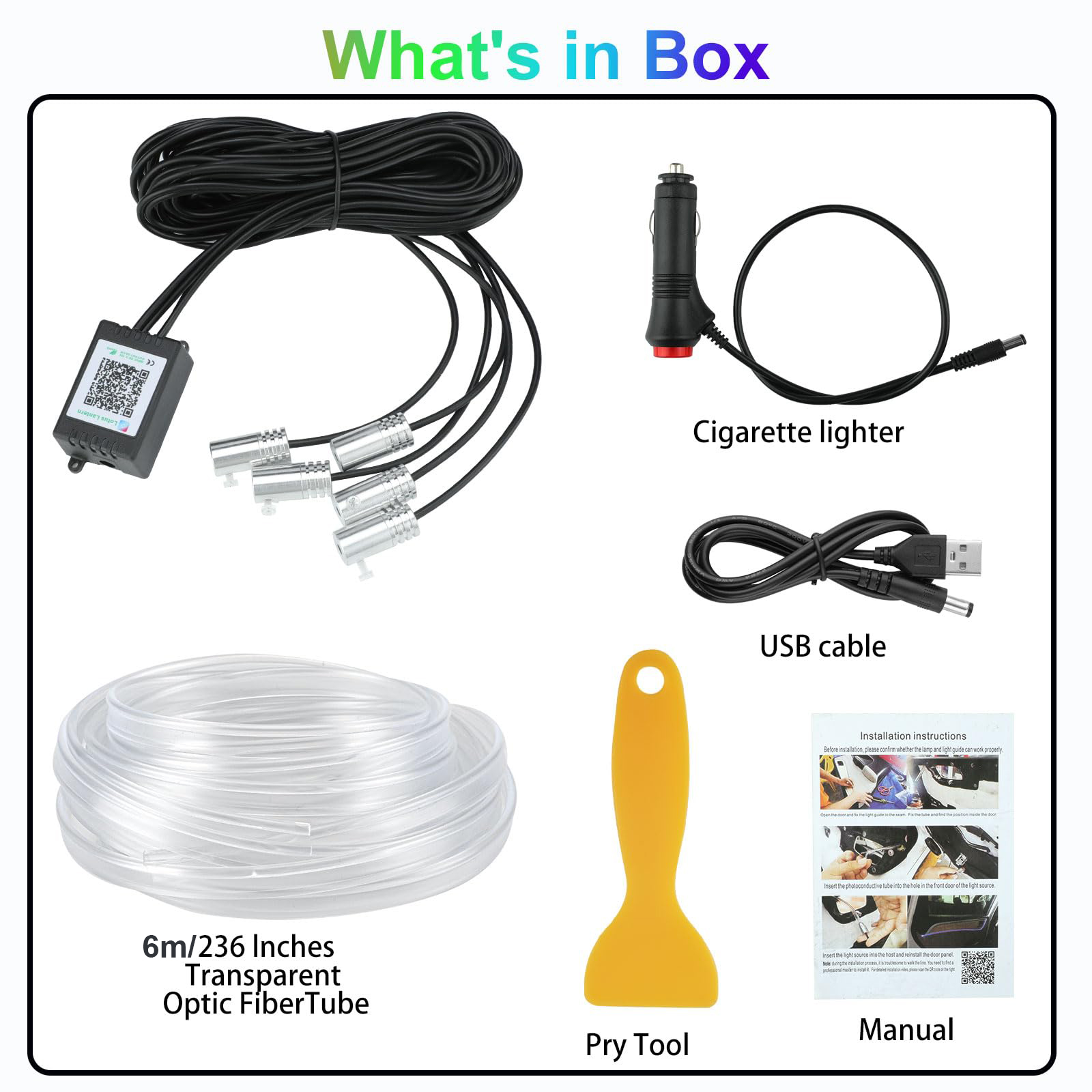 DIY Flexible Neon Light 12V RG - đánh giá và giá Led Ambient Interior Car Lights App Control