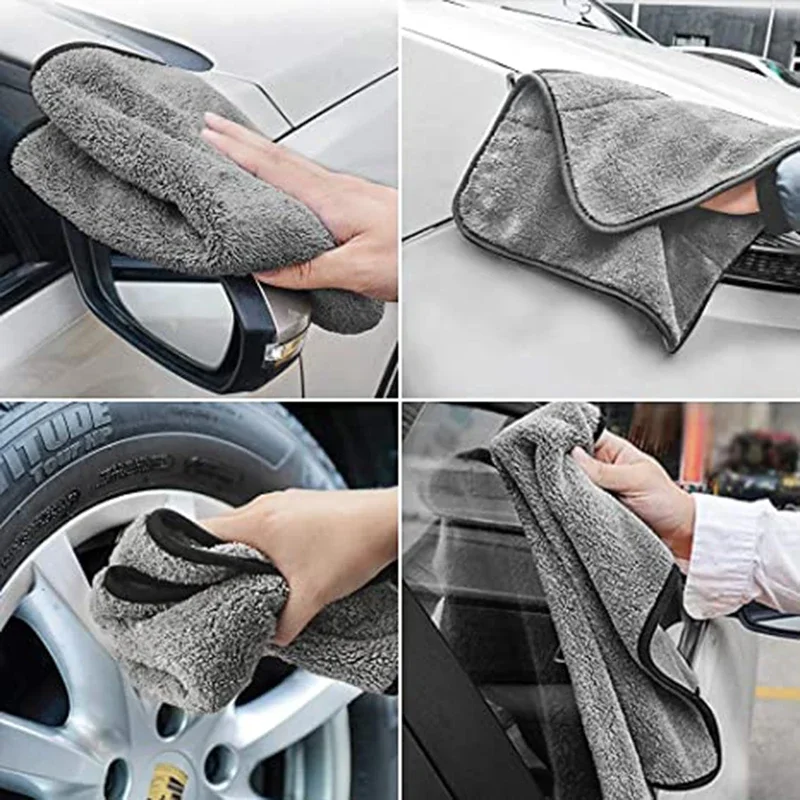 Car Microfiber Towel Cleaning  - đánh giá và giá Microfiber Car Drying Towel Super Absorbent