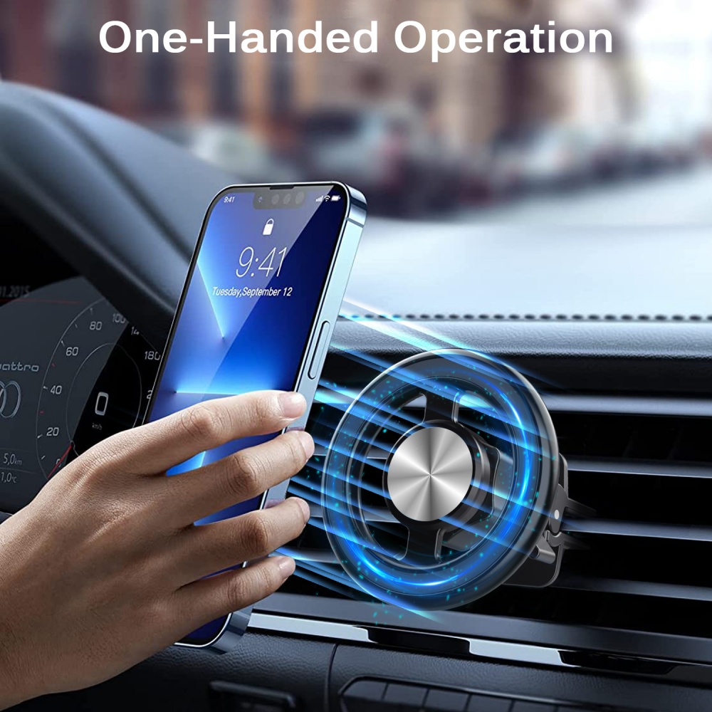 Magnetic Car Phone Holder Mini - đánh giá và giá Magnetic Phone Holder For Car Vent