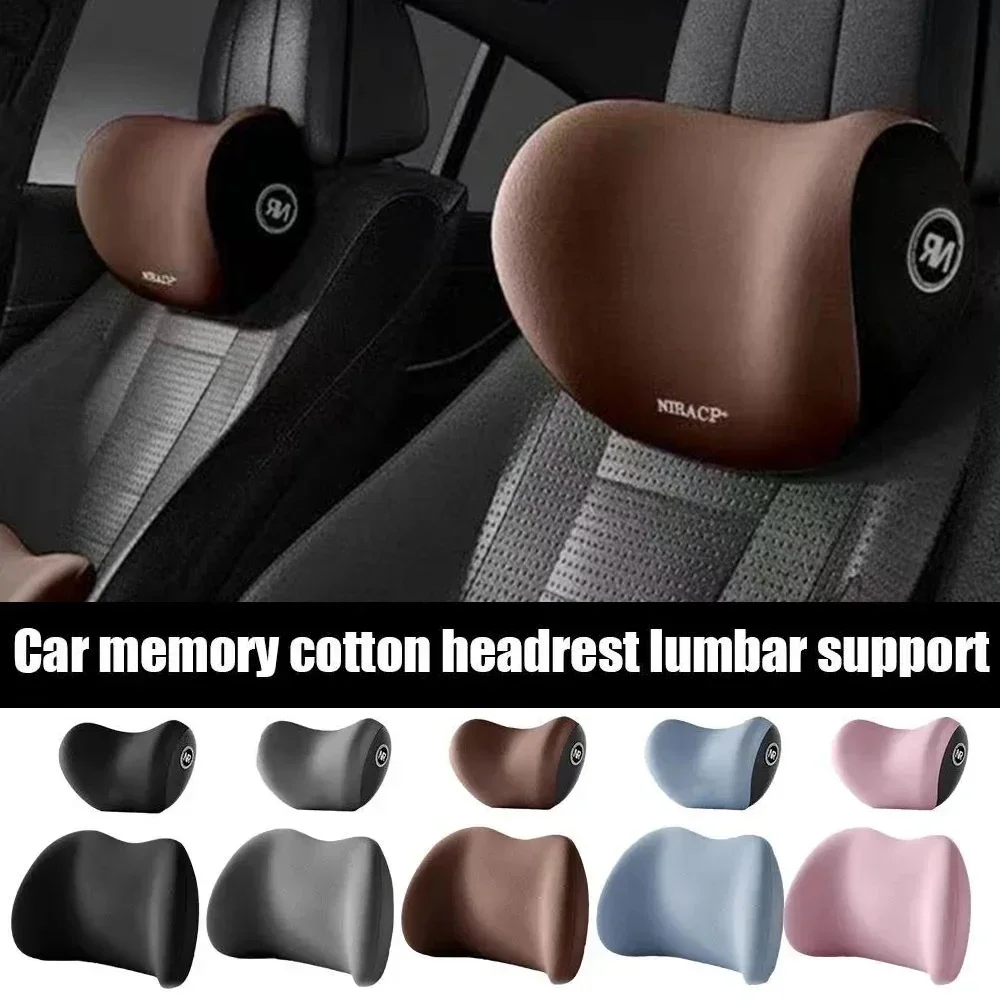 New Memory Foam Car Neck Pillo - đánh giá và giá Memory Foam Car Neck Pillow Lumbar Support